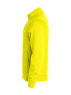 Clique Basic Cardigan – junior – Signalgul – venstre side