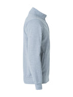 Clique Basic Cardigan – junior – Gråmelert – høyre side