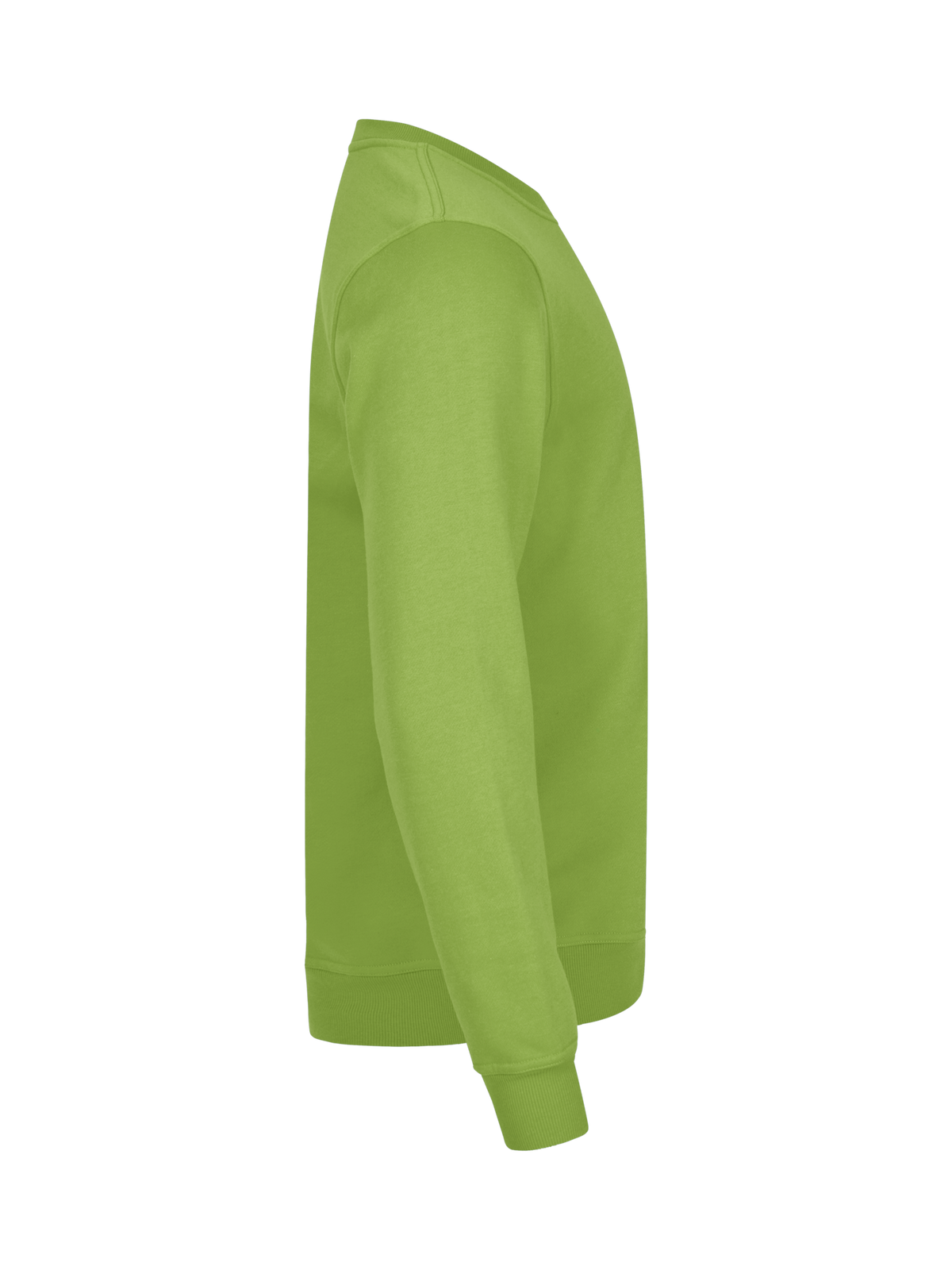 Clique Basic Roundneck – Lys grønn – høyre side