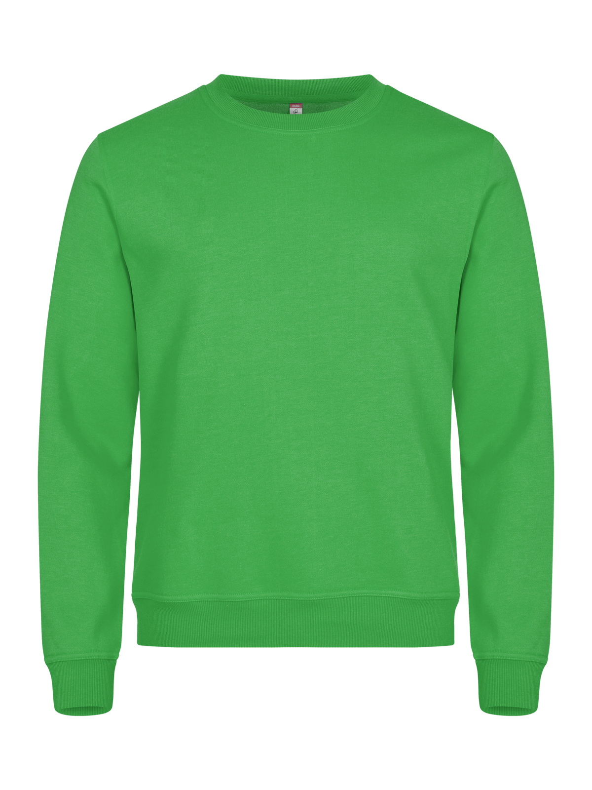 Clique Basic Roundneck – Eplegrønn – forside