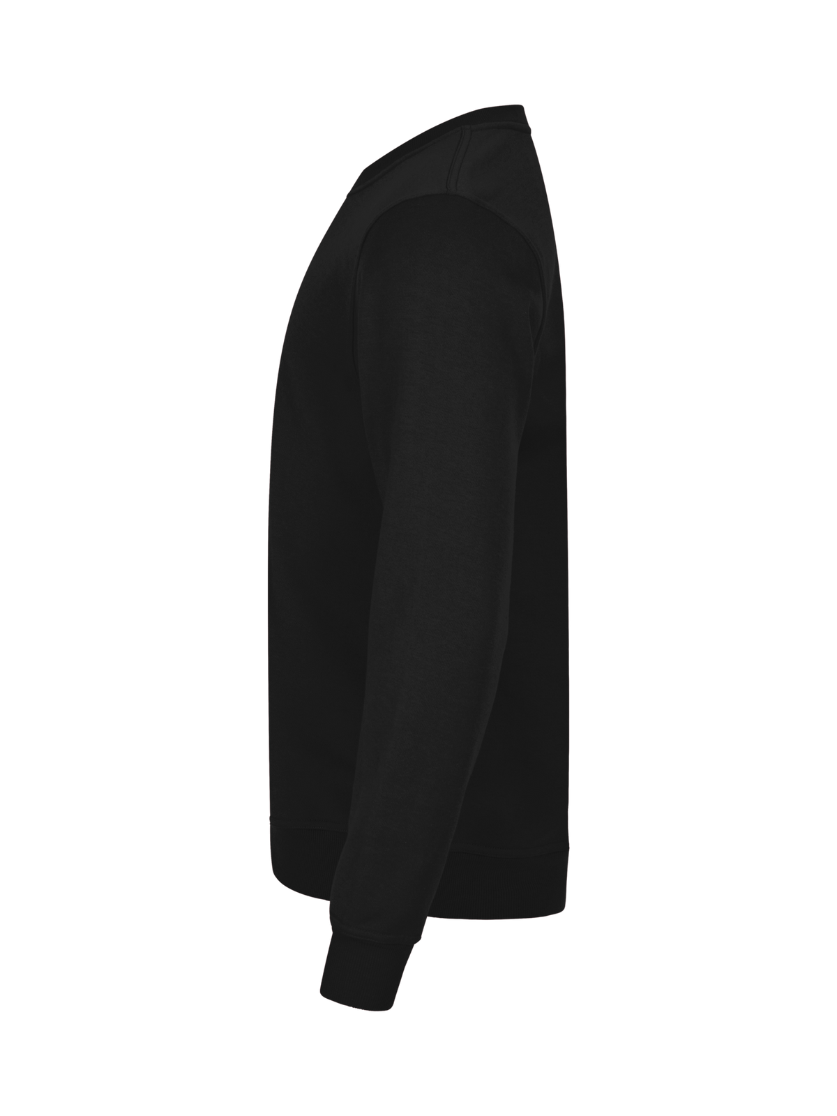 Clique Basic Roundneck – Svart – venstre side
