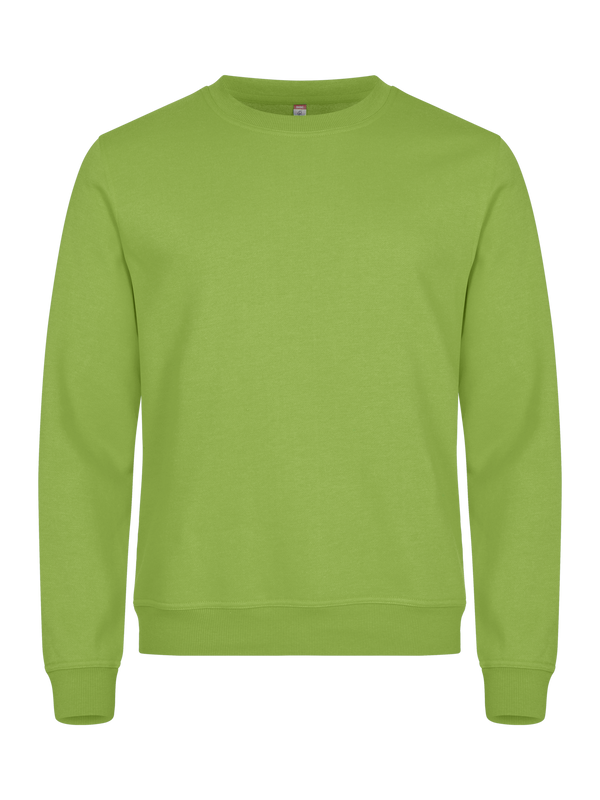 Clique Basic Roundneck – Lys grønn – forside