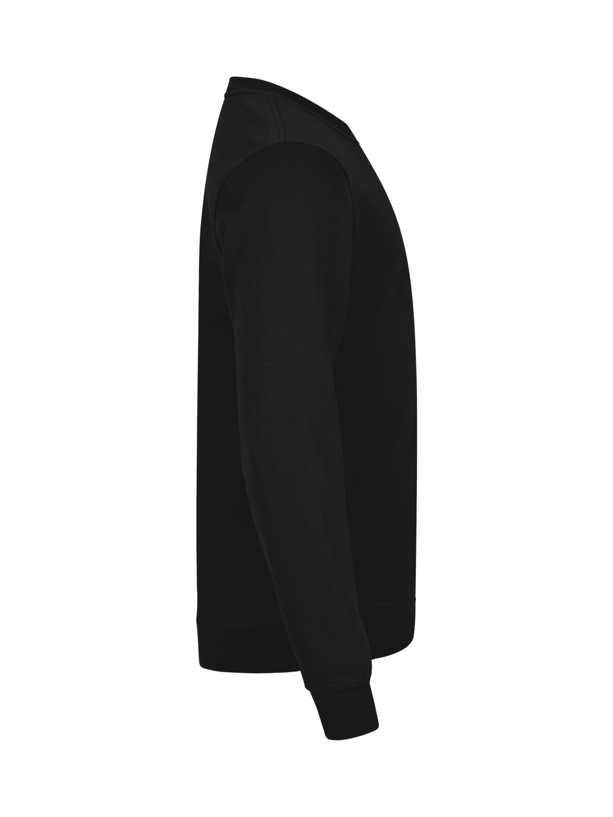 Clique Basic Roundneck – Svart – høyre side