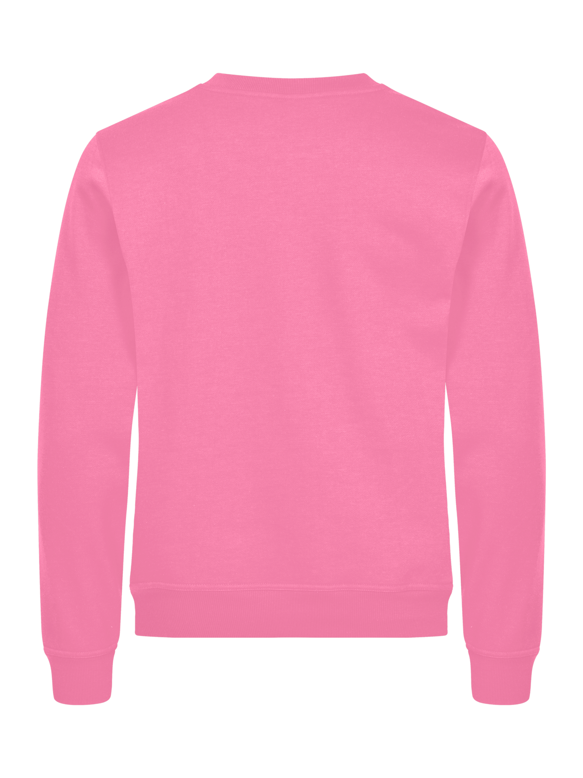 Clique Basic Roundneck – Sterk rosa – bakside