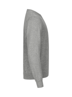 Clique Basic Roundneck – Gråmelert – høyre side