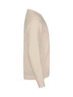 Clique Basic Roundneck – Lys khaki – høyre side