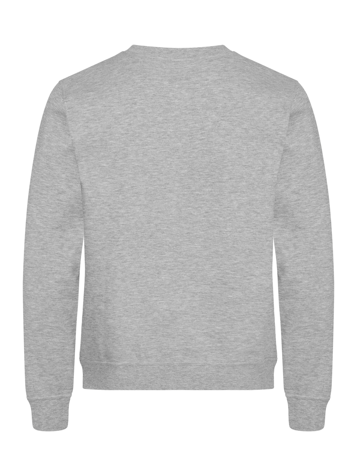 Clique Basic Roundneck – Askegrå – bakside