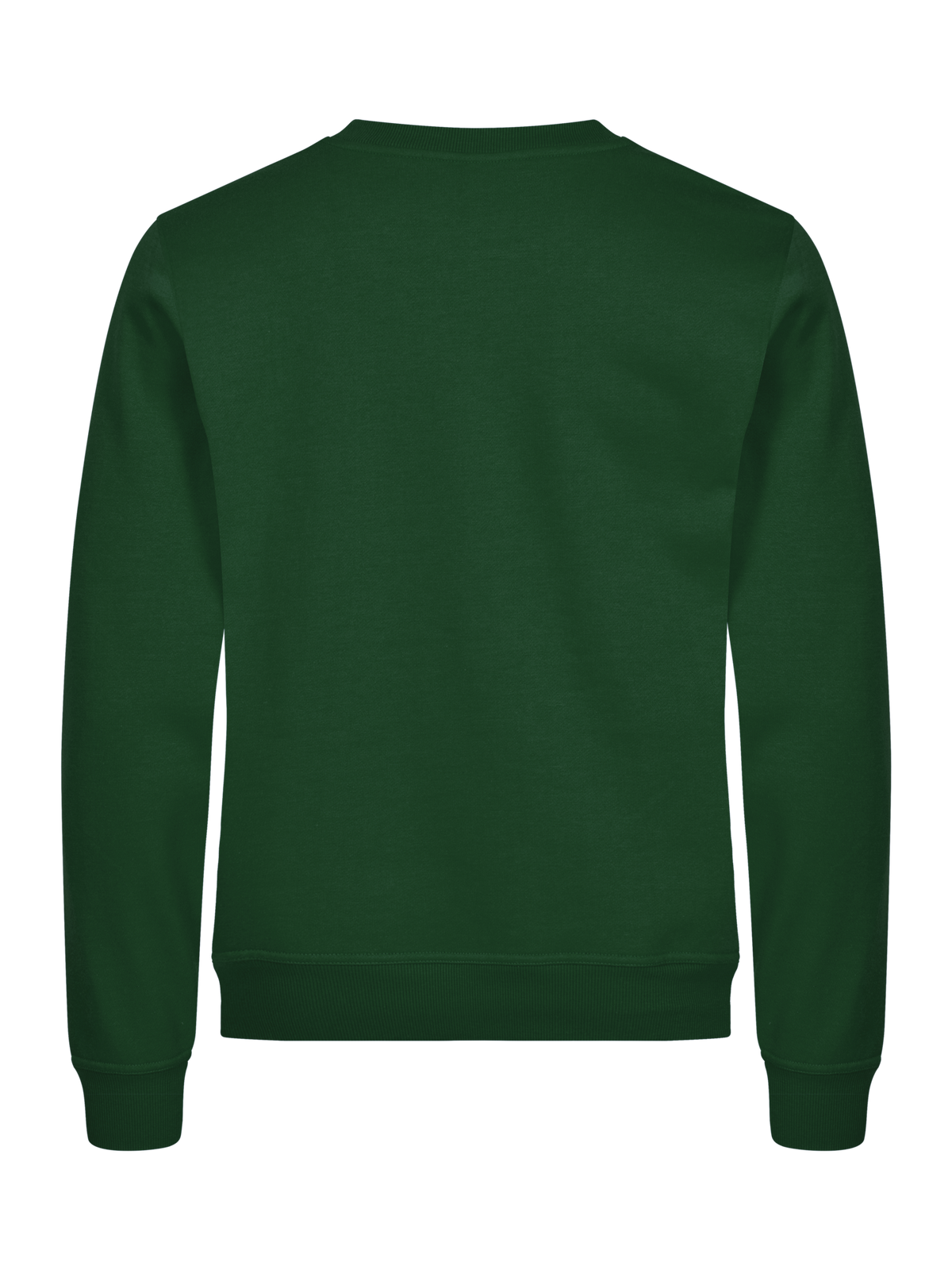 Clique Basic Roundneck – Flaskegrønn – bakside