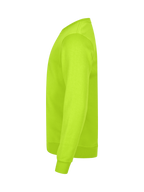 Clique Basic Roundneck – Signalgrønn – venstre side