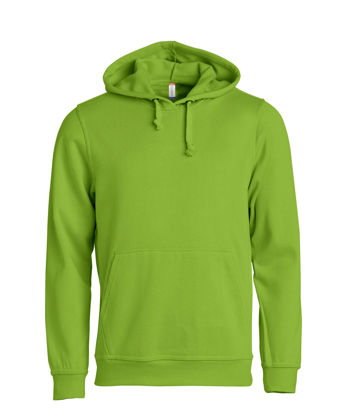 Clique Basic Hoody – Lys grønn – forside
