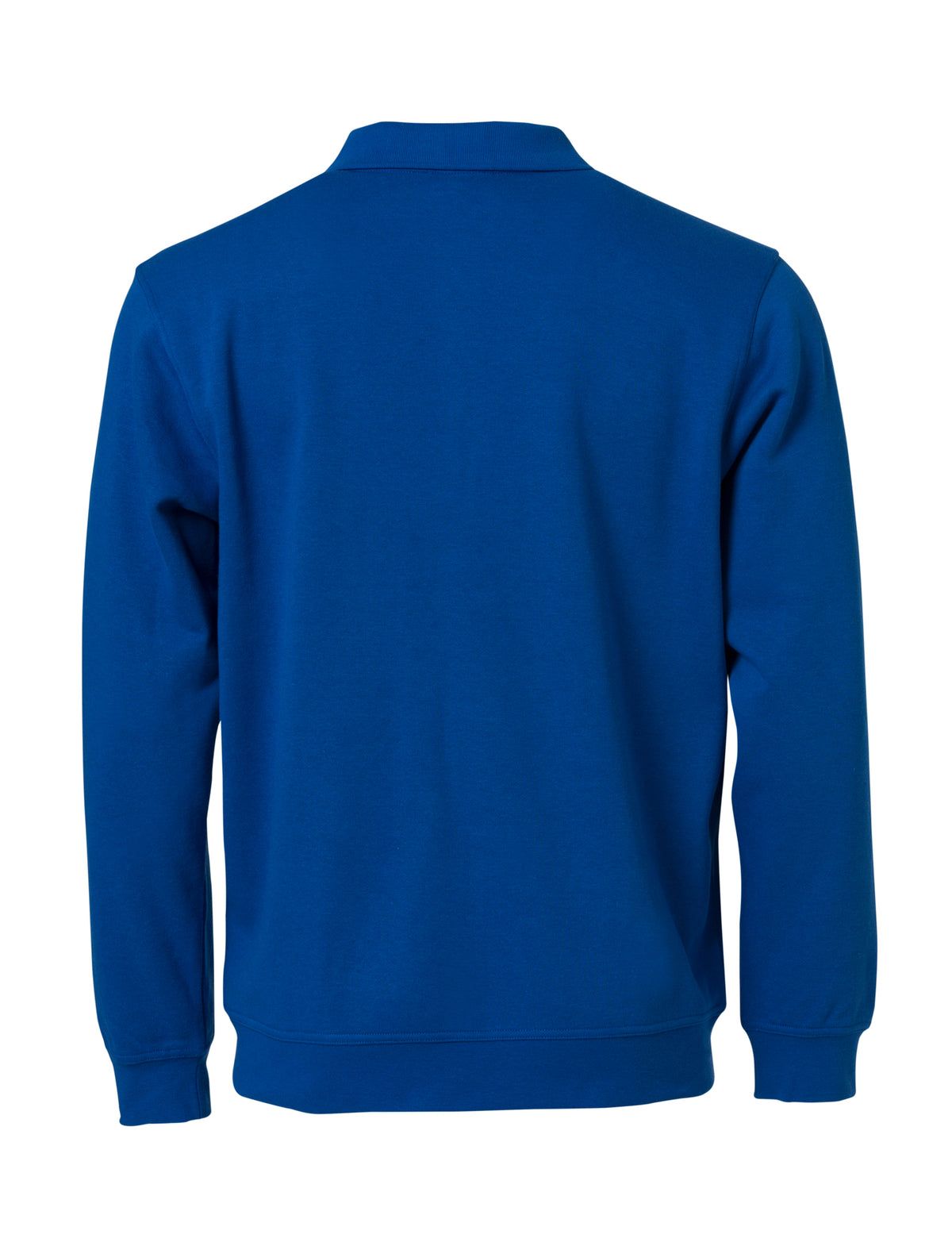 Clique Basic Polo Sweater – Kongeblå – bakside