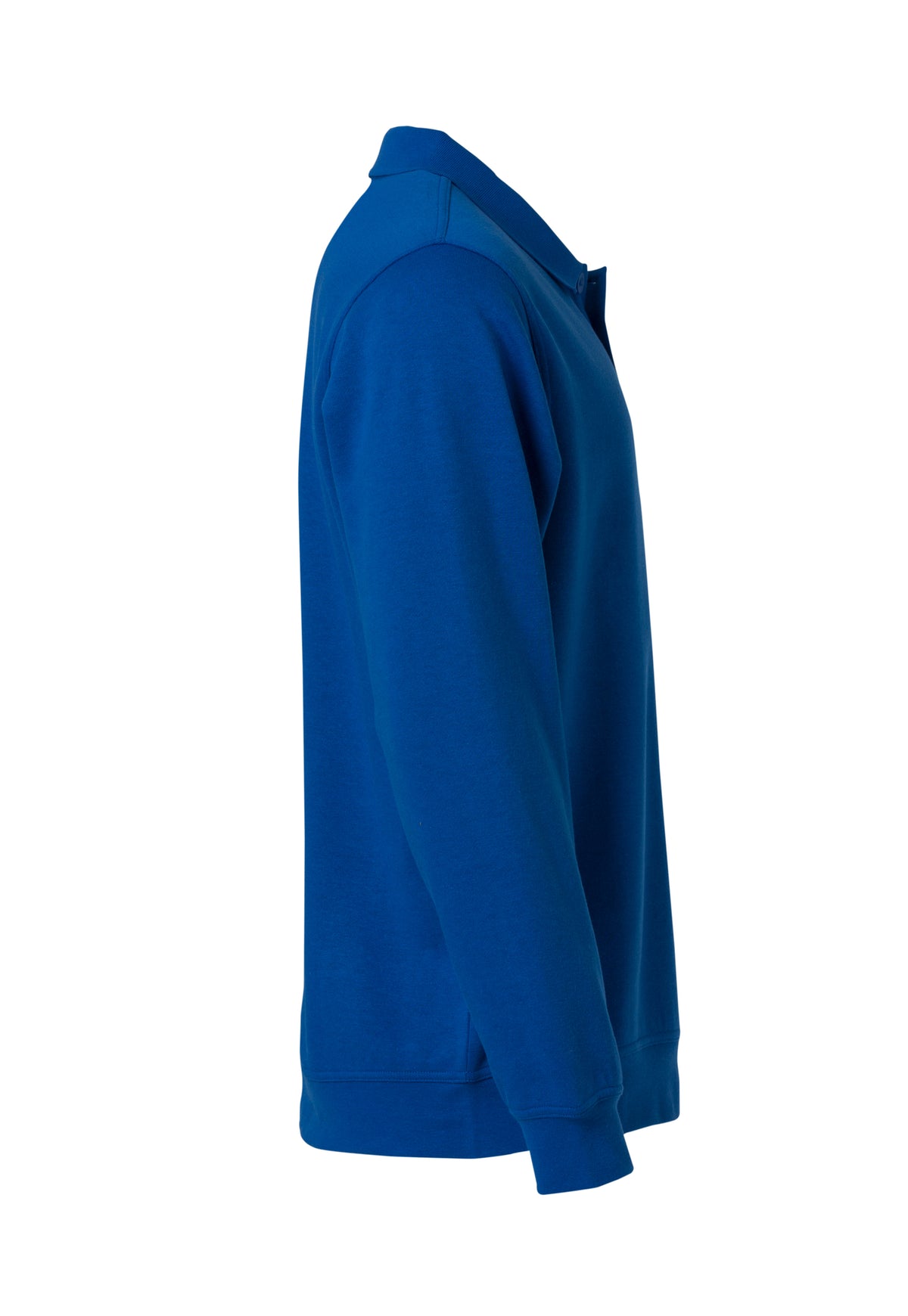 Clique Basic Polo Sweater – Kongeblå – høyre side