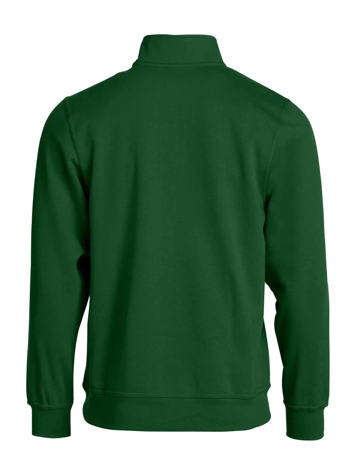 Clique Basic Half Zip – Flaskegrønn – bakside