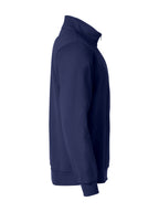 Clique Basic Half Zip – Mørk marineblå – høyre side