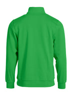 Clique Basic Half Zip – Eplegrønn – bakside