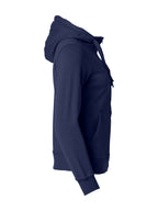 Clique Basic Hoody Full Zip – dame – Mørk marineblå – høyre side