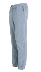 Clique Basic Pants – Gråmelert – venstre side