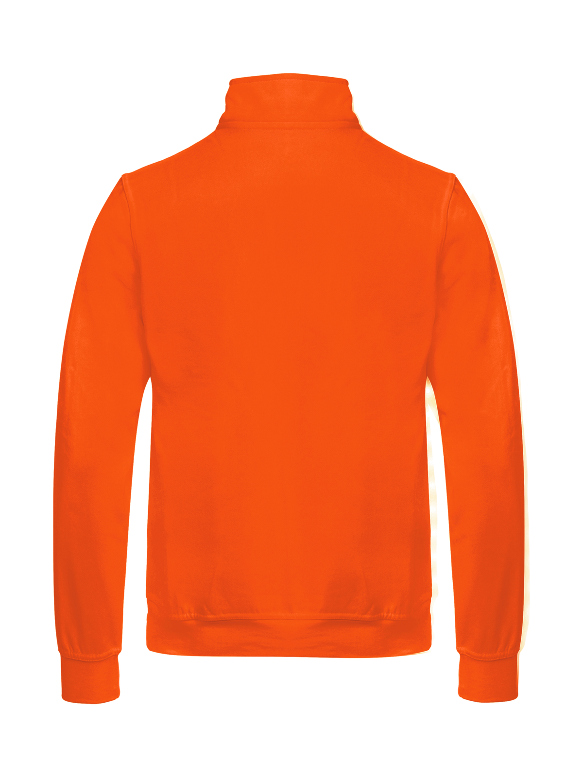 Clique Basic Cardigan – Signaloransje – bakside