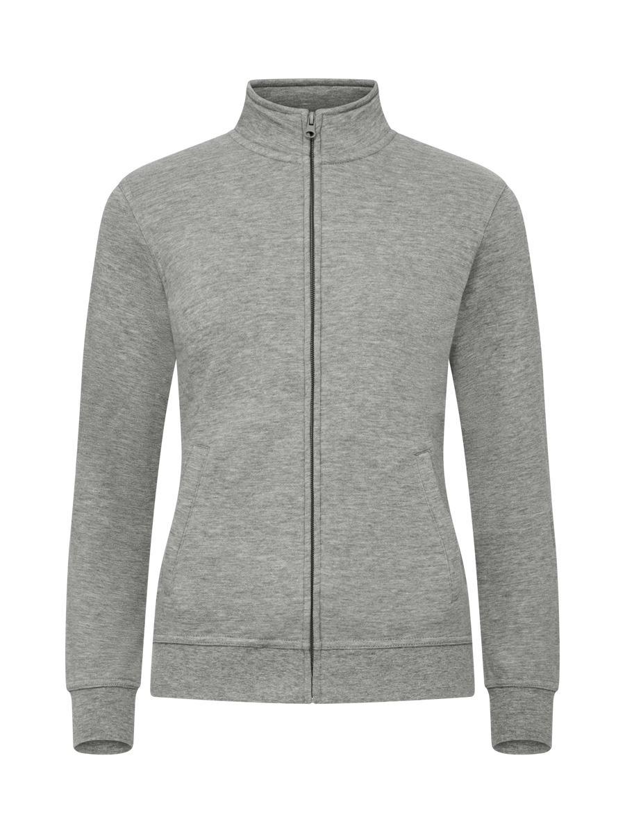 Clique Basic Cardigan – dame – Gråmelert – forside