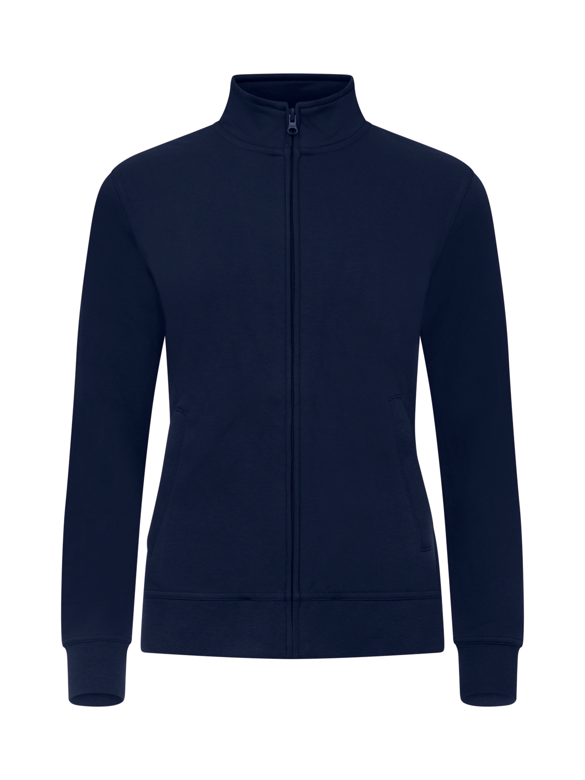 Clique Basic Cardigan – dame – Mørk marineblå – forside