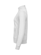 Clique Basic Cardigan – dame – Hvit – venstre side