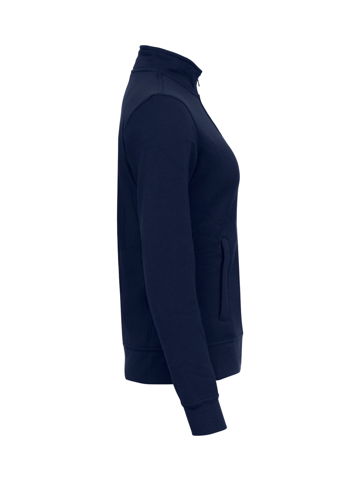 Clique Basic Cardigan – dame – Mørk marineblå – høyre side