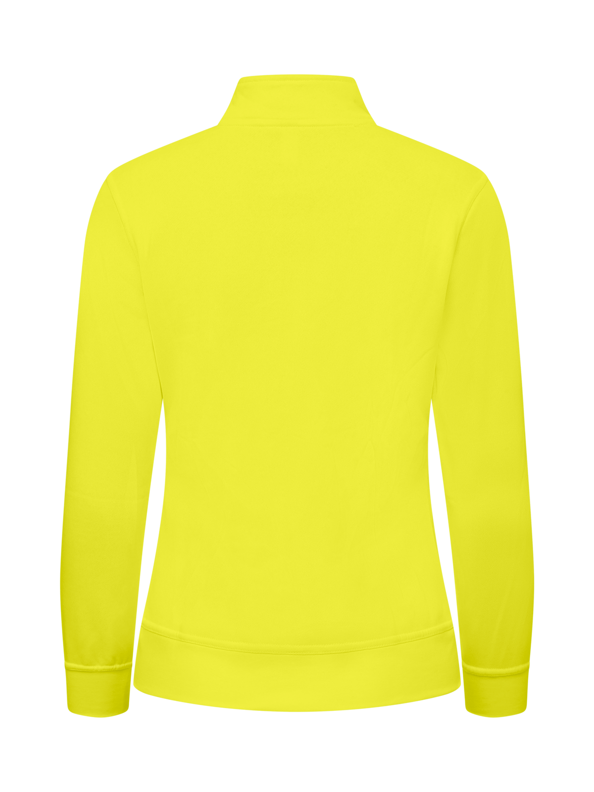 Clique Basic Cardigan – dame – Signalgul – bakside
