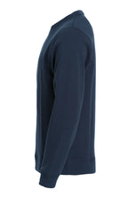 Clique Classic Roundneck – Mørk marineblå – venstre side