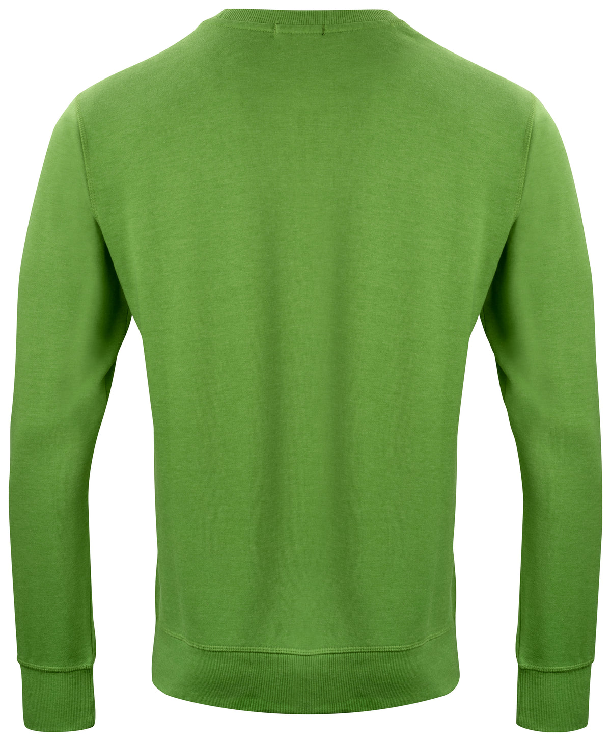 Clique Classic Roundneck – Grønnmelert – bakside