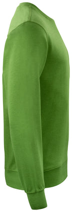 Clique Classic Roundneck – Grønnmelert – høyre side