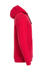 Clique Classic Hoody – Rød – høyre side