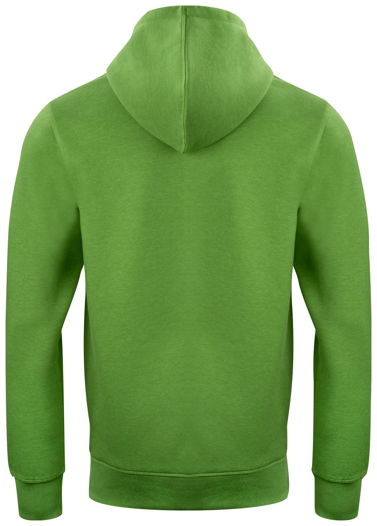 Clique Classic Hoody – Grønnmelert – bakside
