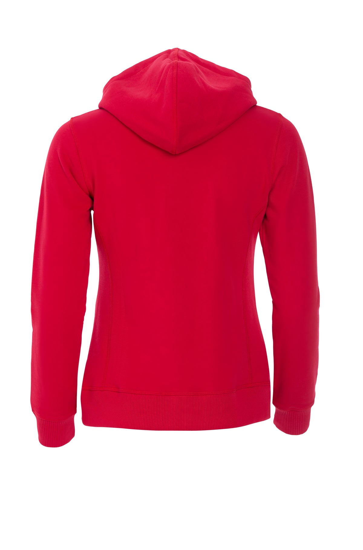 Clique Classic Hoody – dame – Rød – bakside
