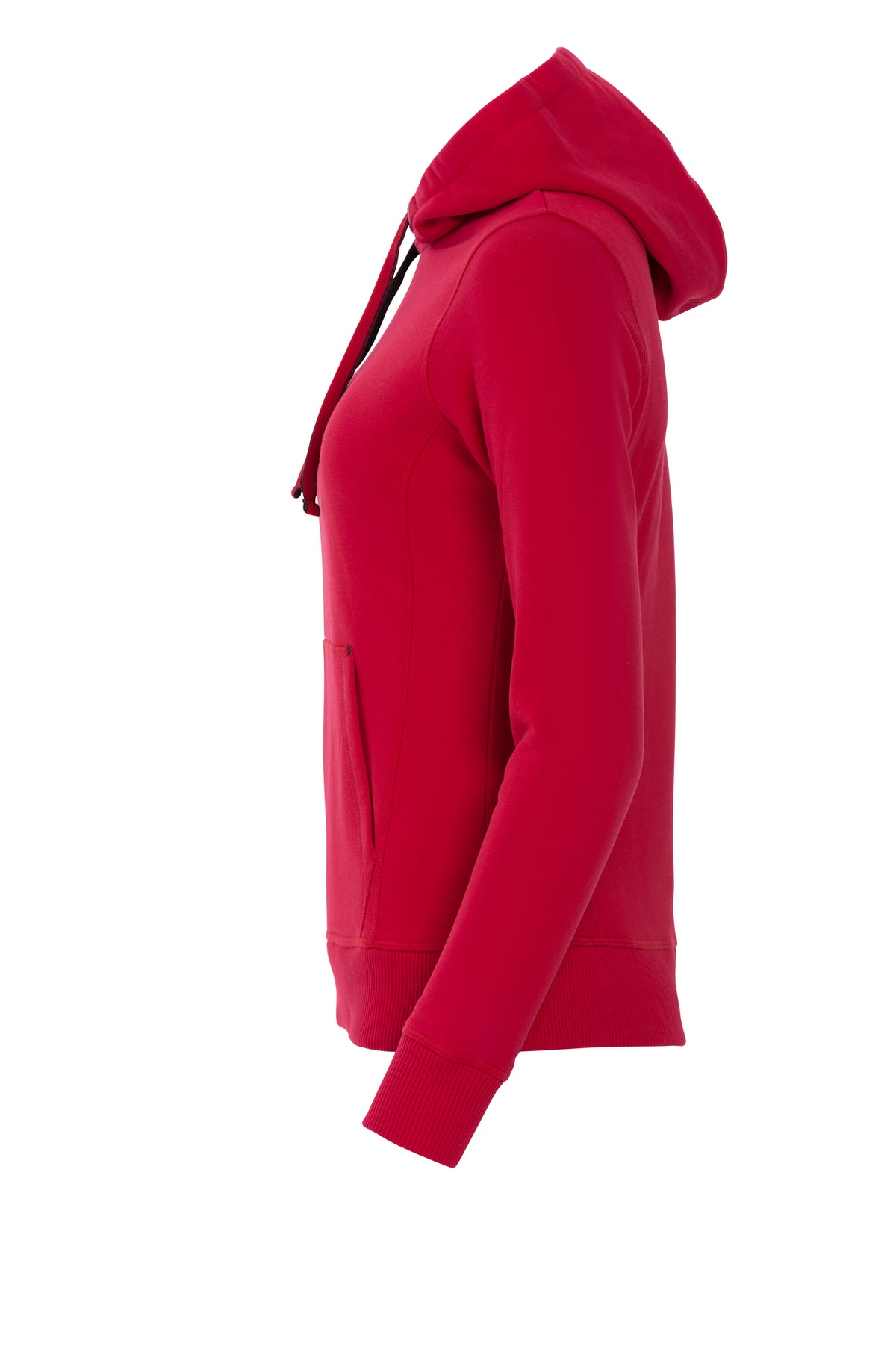 Clique Classic Hoody – dame – Rød – venstre side