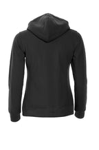Clique Classic Hoody – dame – Svart – bakside