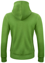Clique Classic Hoody – dame – Grønnmelert – bakside