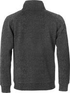 Clique Classic Half Zip – Antrasittmelert – bakside