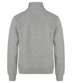 Clique Classic Half Zip – Gråmelert – bakside