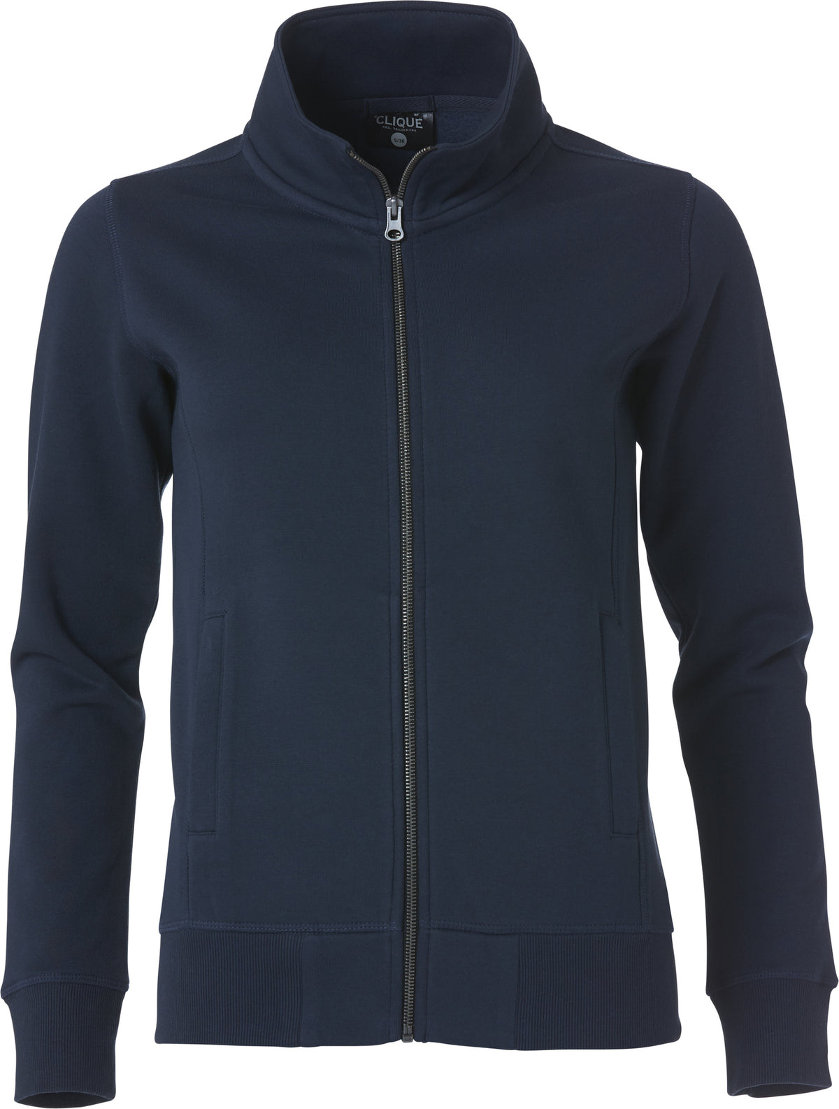 Clique Classic Cardigan – dame – Mørk marineblå – forside