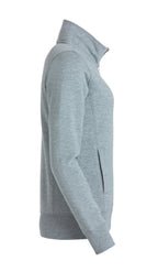 Clique Classic Cardigan – dame – Gråmelert – høyre side