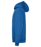 Clique Basic Active Hoody – junior – Kongeblå – venstre side
