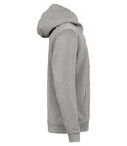 Clique Basic Active Hoody – junior – Gråmelert – høyre side