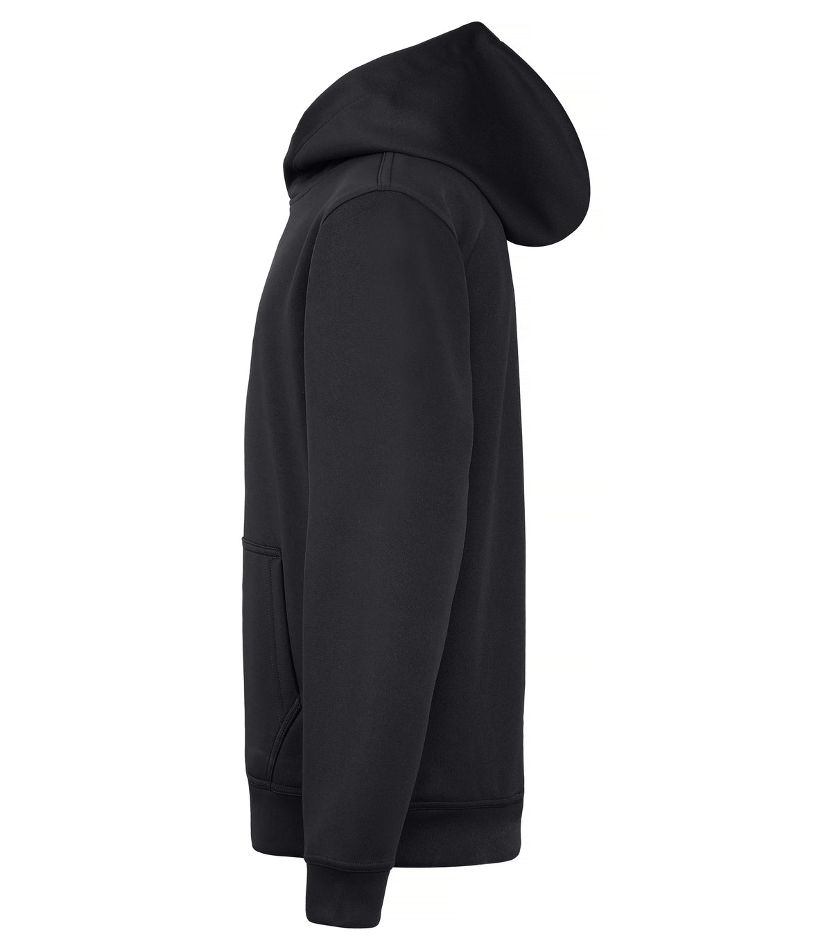 Clique Basic Active Hoody – junior – Svart – venstre side