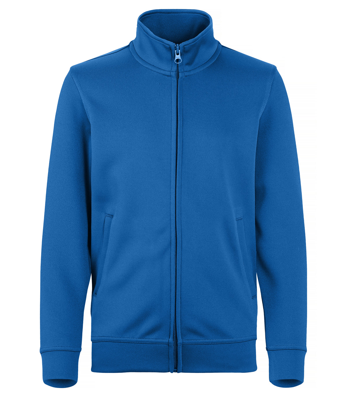 Clique Basic Active Cardigan – junior – Kongeblå – forside