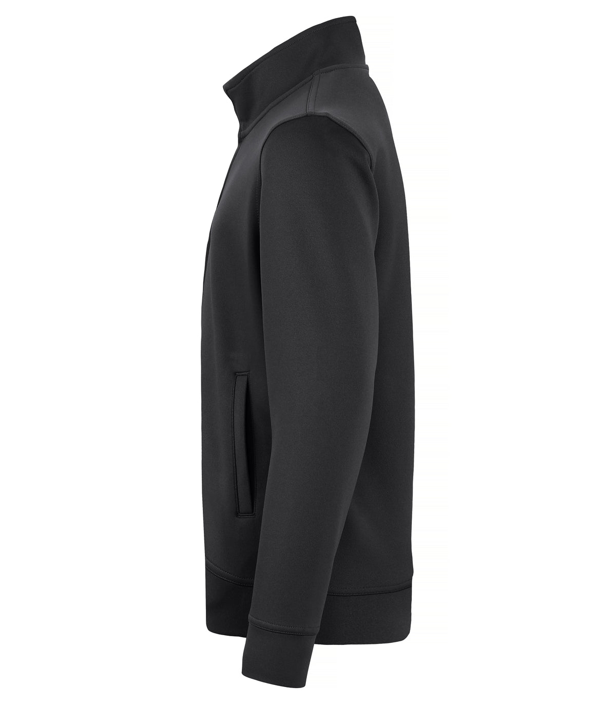Clique Basic Active Cardigan – junior – Svart – venstre side