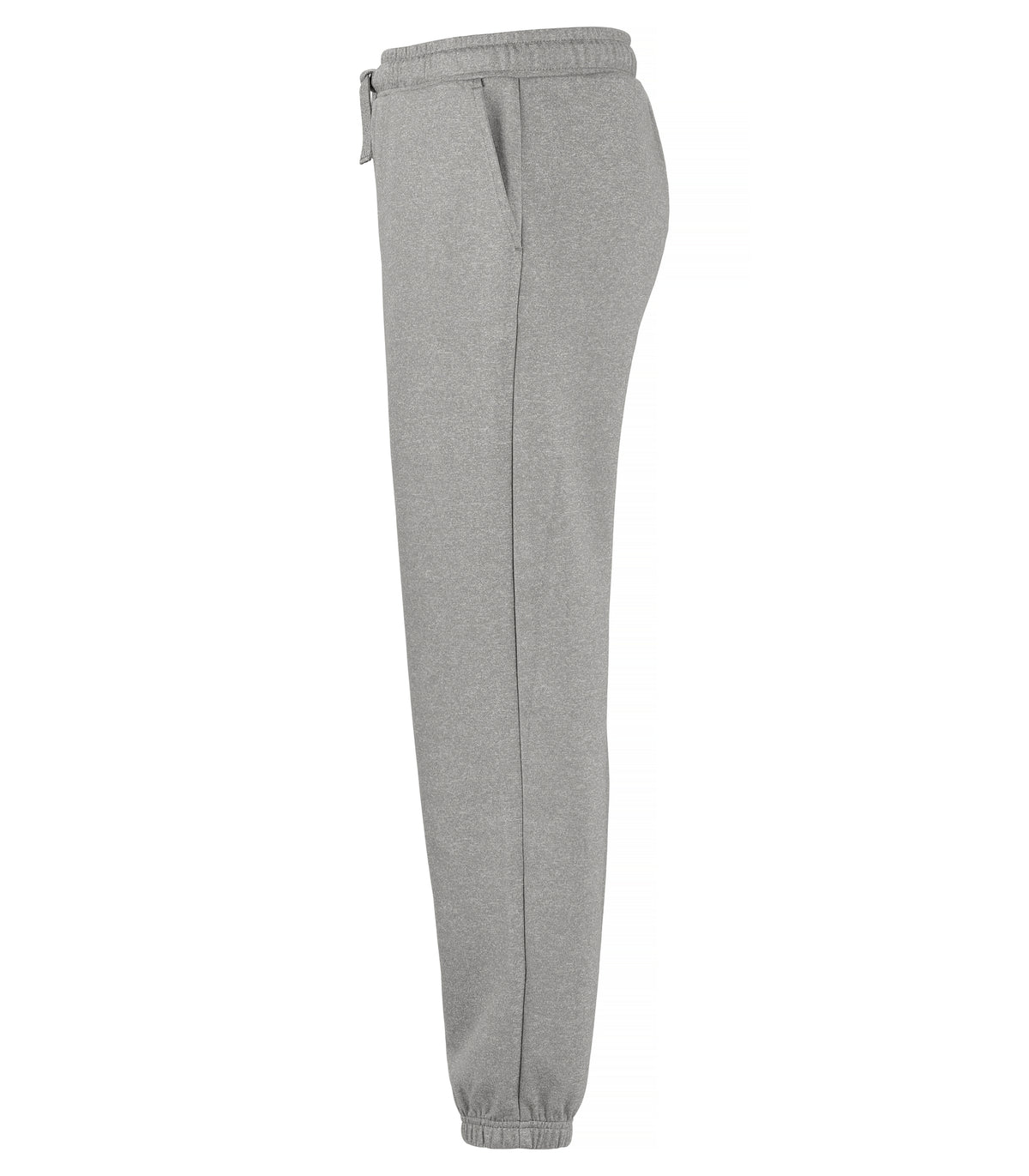 Clique Basic Active Pants – junior – Gråmelert – venstre side