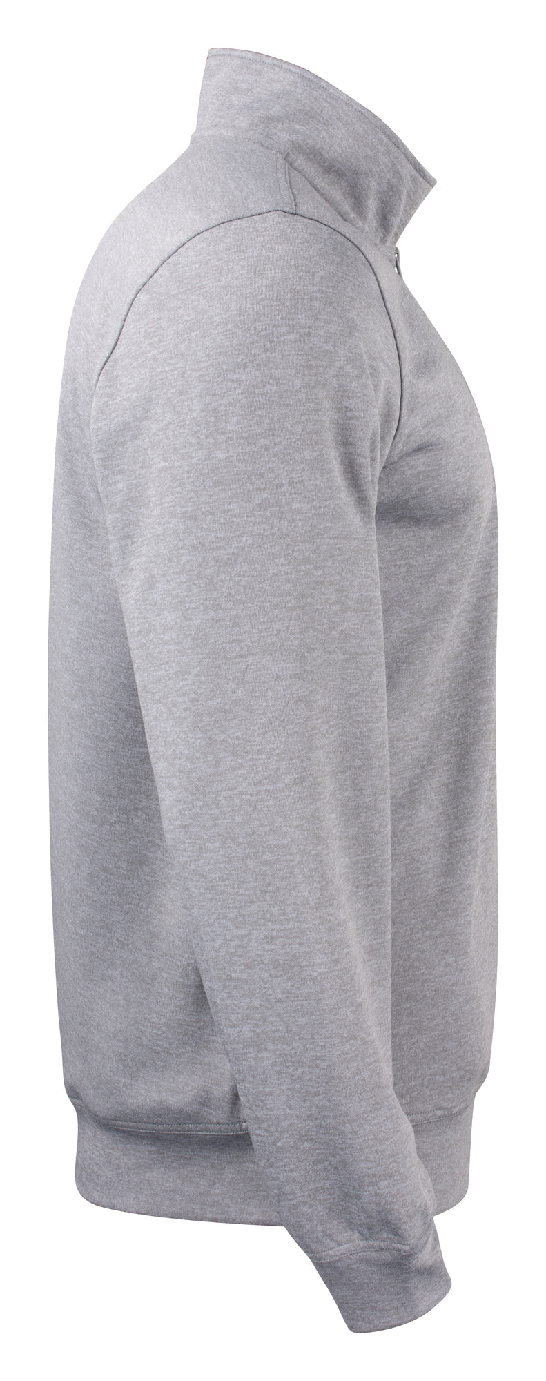Clique Basic Active Half Zip – junior – Gråmelert – høyre side