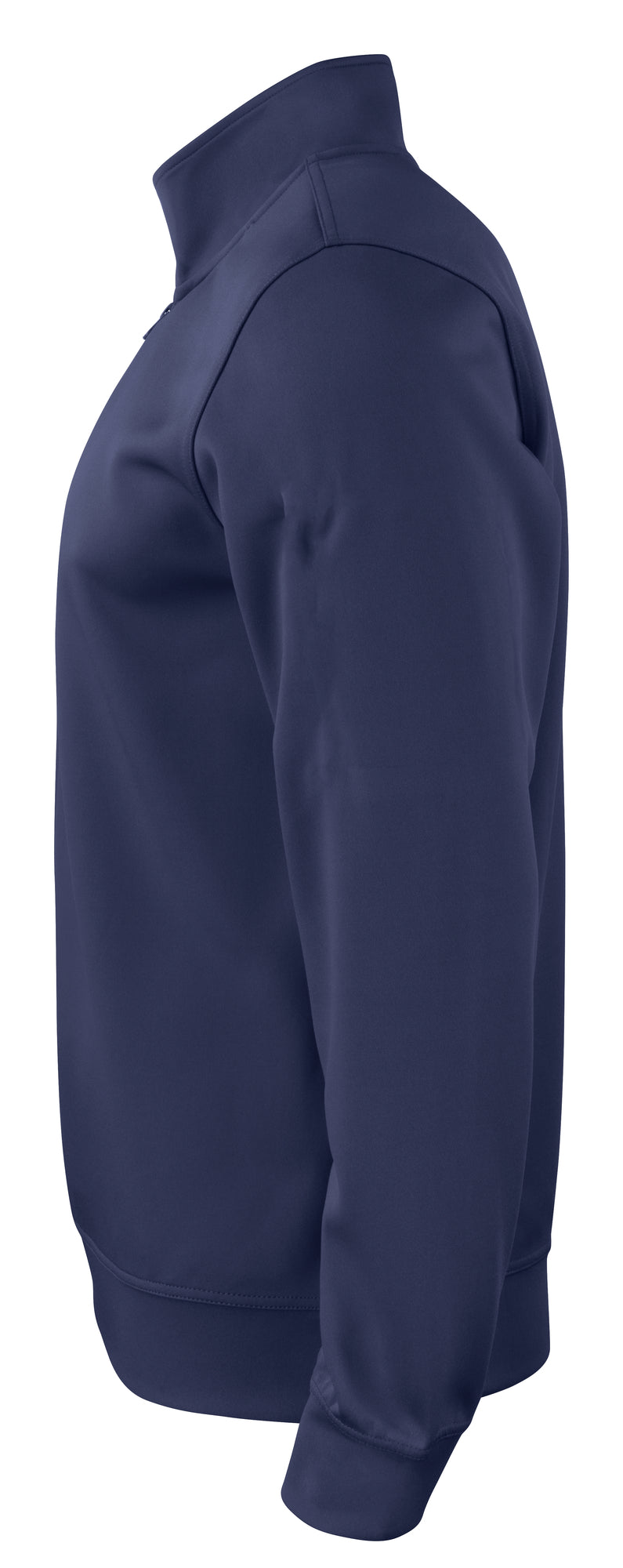 Clique Basic Active Half Zip – junior – Mørk marineblå – venstre side