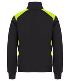 Clique Ambition Half Zip – Signalgul – bakside