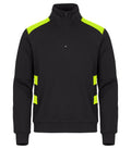 Clique Ambition Half Zip – Signalgul – forside